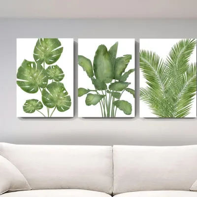 Interior Wall Decor 3 botanical_wall_decor_banana_tree_palm_leaf_canvas_wall_art_watercolor_painting_tropical_leaves_living_room_bedroom_wall_decoration_set_of_3_muralmax_8_1024x1024